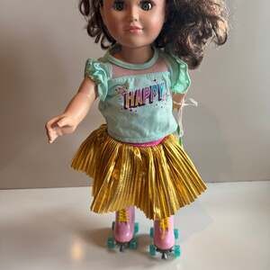 My Life As Poseable Unicorn Trainer 20” Doll Dark Brunette Hair Brown Eyes